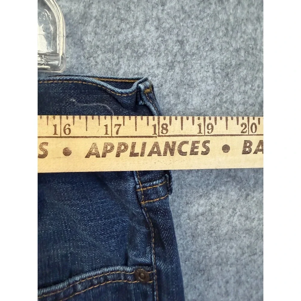 Nautica Jeans Co. Dark Wash Blue Jeans Relaxed Fit Mens' size 36x32 100% Cotton